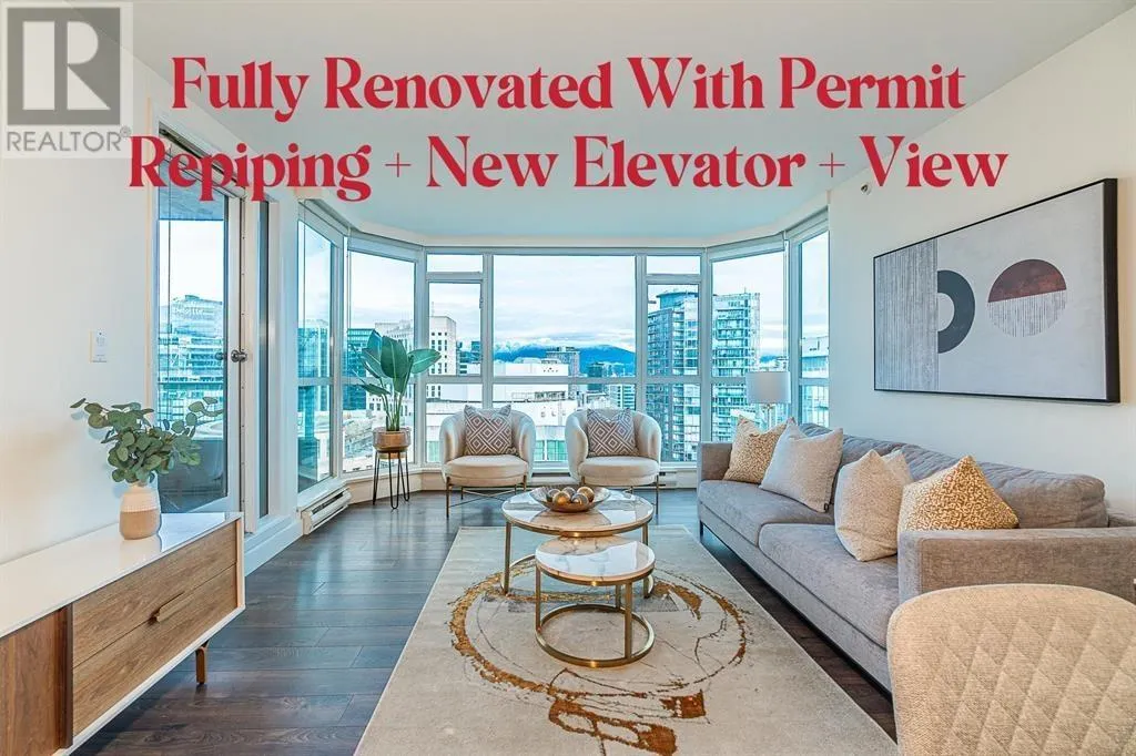 Apartment for rent: 2405 888 Hamilton Street, Vancouver, British Columbia V6B 5W4