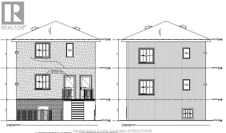 Duplex for rent: 2416 Highland Avenue, Windsor, Ontario N8X 3S7