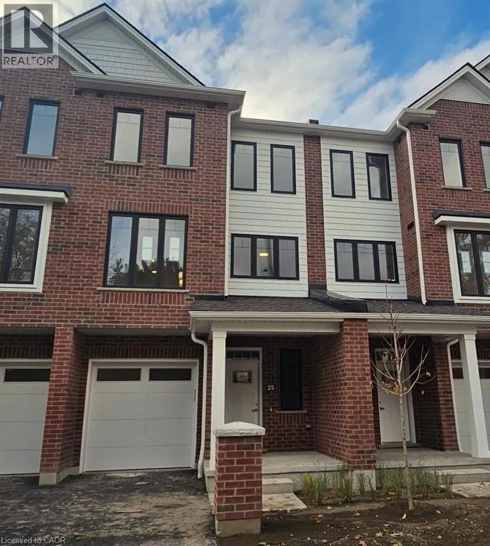 Row / Townhouse for rent: 25 Mill Street, Kitchener, Ontario N2G 0G6