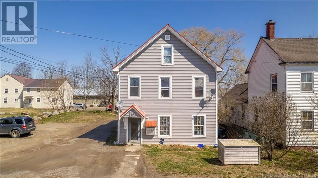 Fourplex for rent: 25 Pleasant Street, Milltown, New Brunswick E3L 1A3