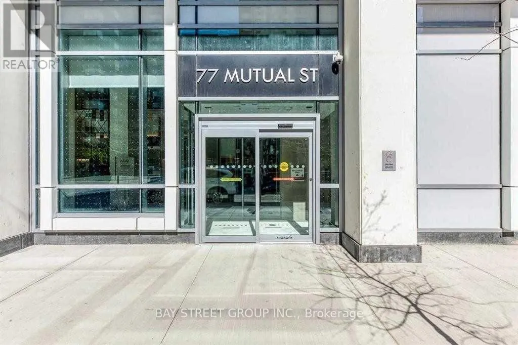 Apartment for rent: 2504 - 77 Mutual Street, Toronto, Ontario M5B 0B9