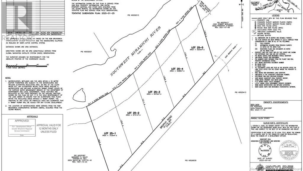 25-1 Brophy Road, Cains River, New Brunswick E9B 1P8