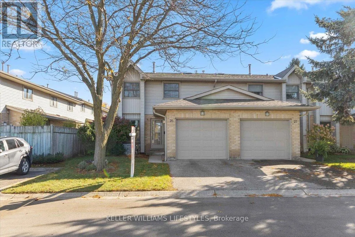 Row / Townhouse for rent: 26 - 1845 Aldersbrook Road, London North, Ontario N6G 4V9