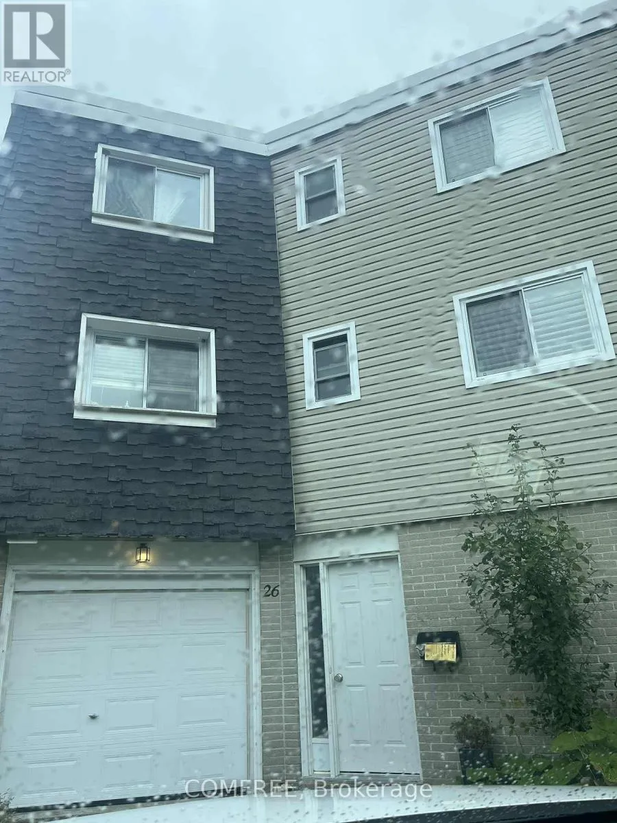 Row / Townhouse for rent: 26 - 60 Elmsdale Drive, Kitchener, Ontario N2E 2G4