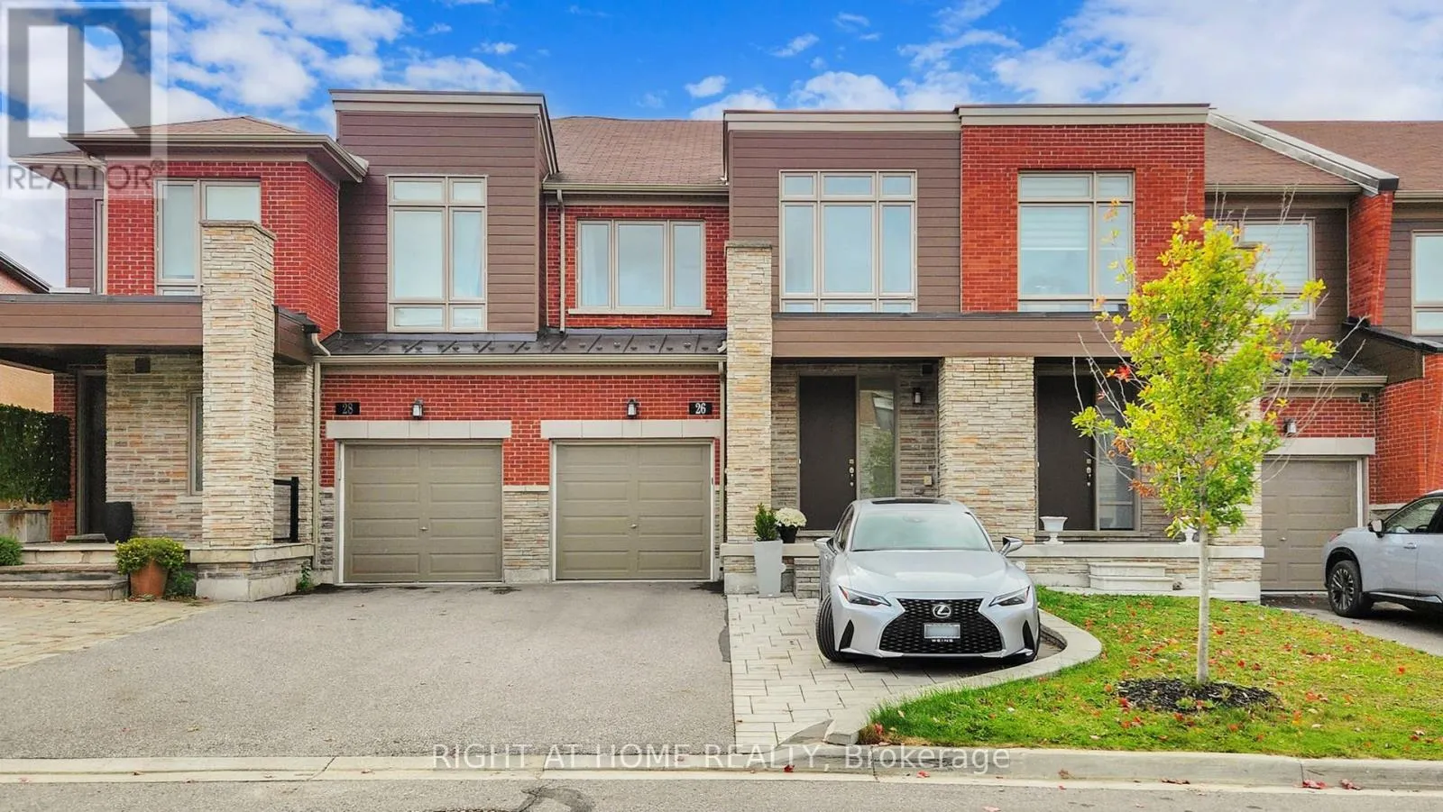 Row / Townhouse for rent: 26 Badgerow Way, Aurora, Ontario L4G 0Z5