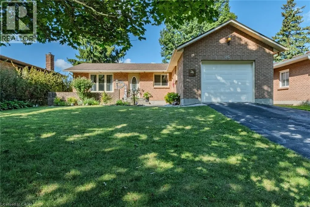 House for rent: 26 Douglas Avenue, Simcoe, Ontario N3Y 4X4