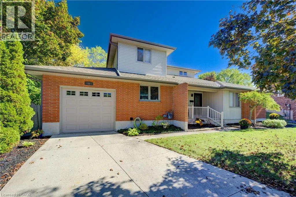 House for rent: 26 Esther Avenue, Cambridge, Ontario N1S 4L6