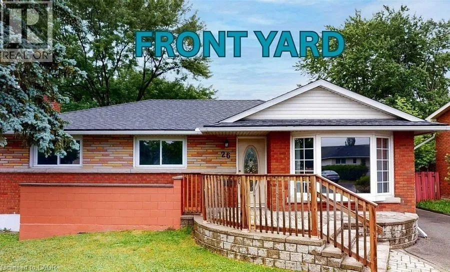 House for rent: 26 Glengarry Road Unit# Main, St. Catharines, Ontario L2T 2V2