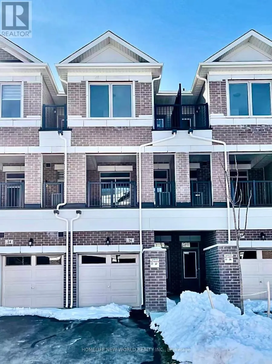 Row / Townhouse for rent: 26 Stoeber Lane, Markham, Ontario L6B 1R2