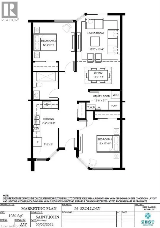 Row / Townhouse for rent: 26 Szollosy Circle, Hamilton, Ontario L9B 1T8