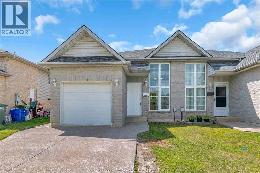 House for rent: 2631 Teedie Crescent, Windsor, Ontario N8R 2K5