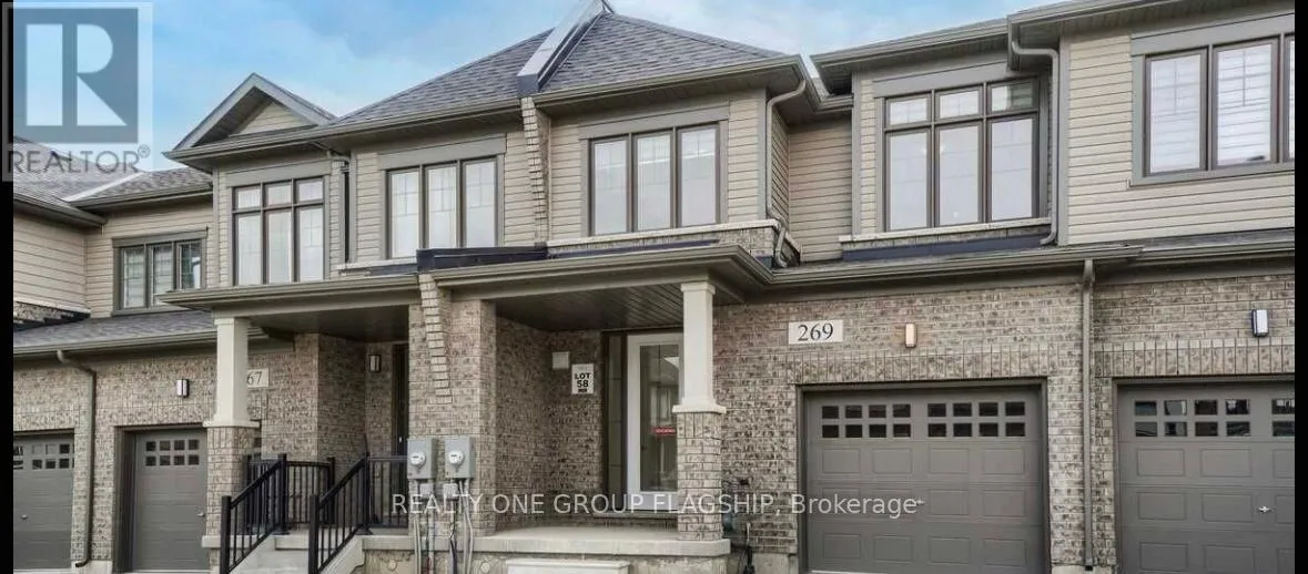 Row / Townhouse for rent: 269 Provident Way N, Hamilton, Ontario L0R 1W0