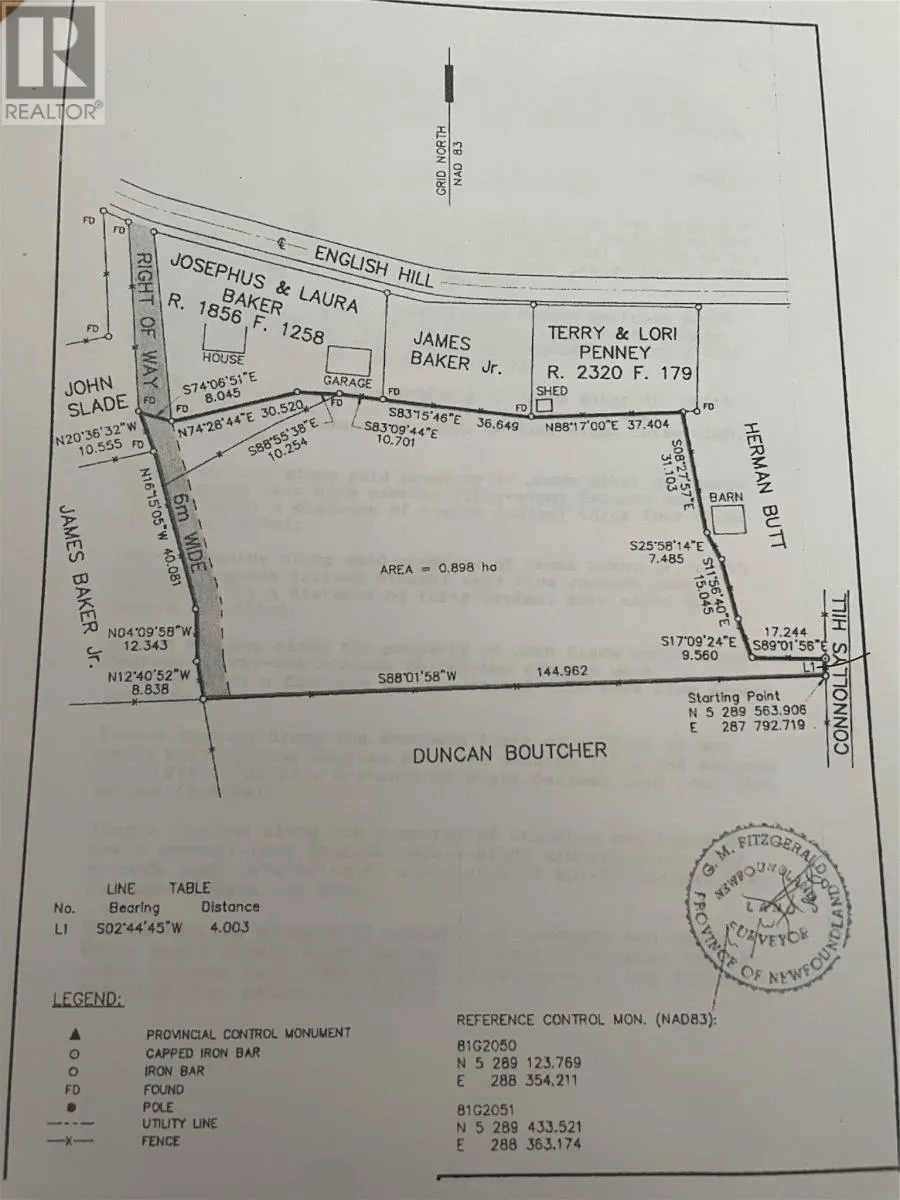 27 A English Hill, Carbonear, Newfoundland & Labrador A1Y 1A8