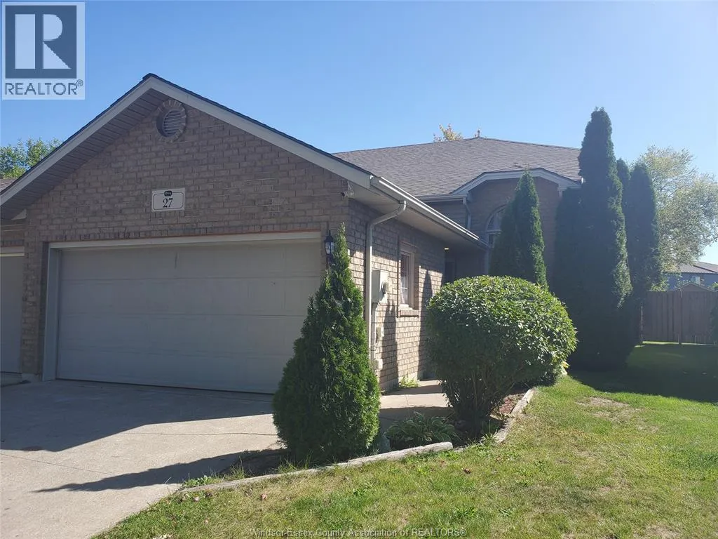 House for rent: 27 Anfred Avenue, Leamington, Ontario N8H 5L3