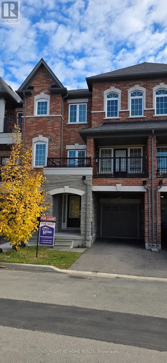 Row / Townhouse for rent: 27 Shiff Cres, Brampton, Ontario L6Z 0B4