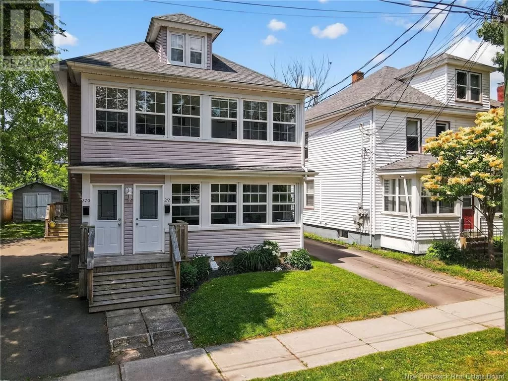 Duplex for rent: 270-272 Dominion, Moncton, New Brunswick E1C 6H3