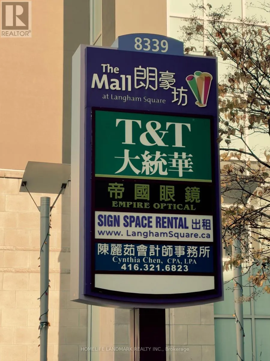 Retail for rent: 2708 - 8339 Kennedy Road, Markham, Ontario L3R 5T5