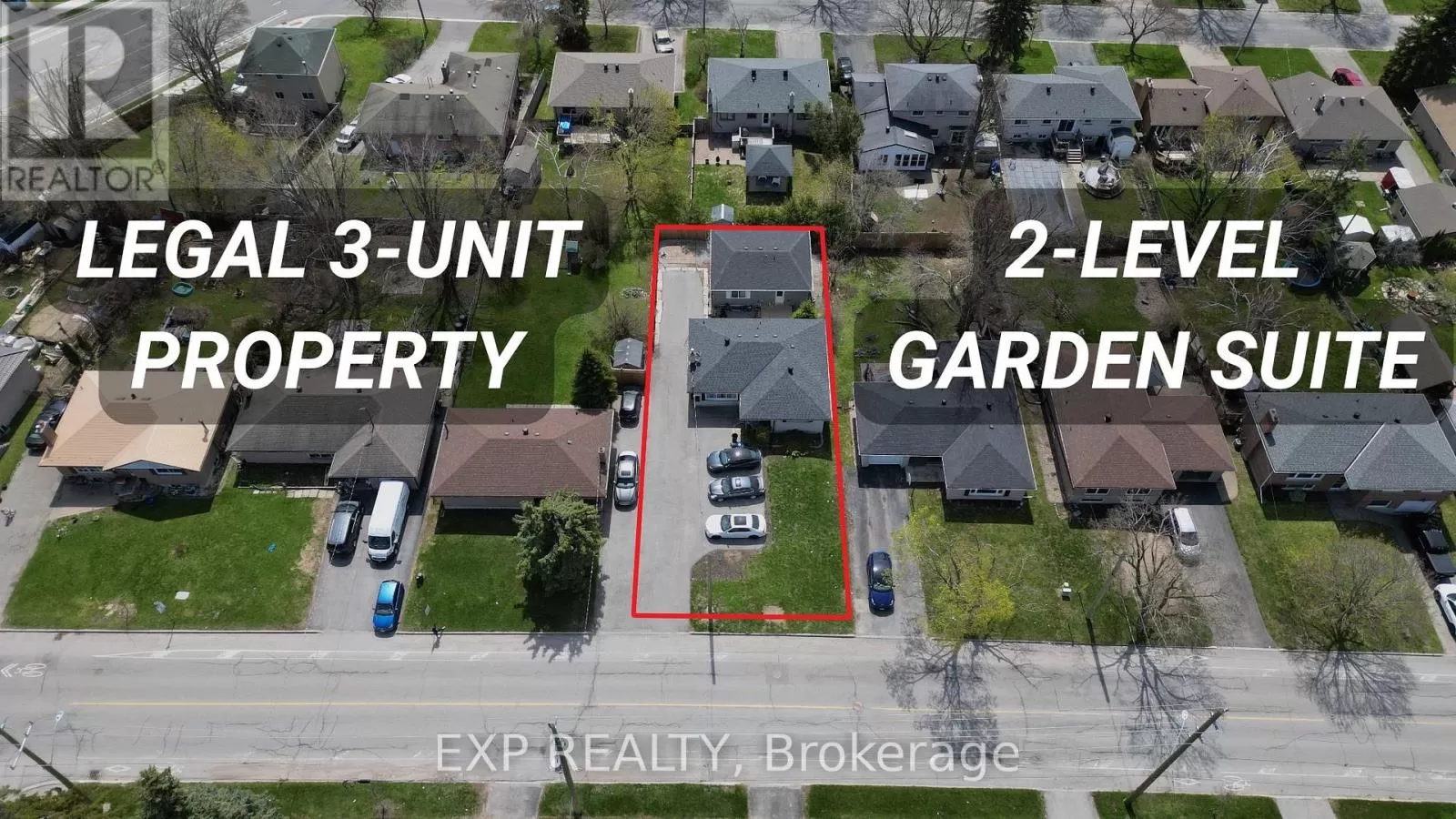 Triplex for rent: 277 Grove Street E, Barrie, Ontario L4M 2R2