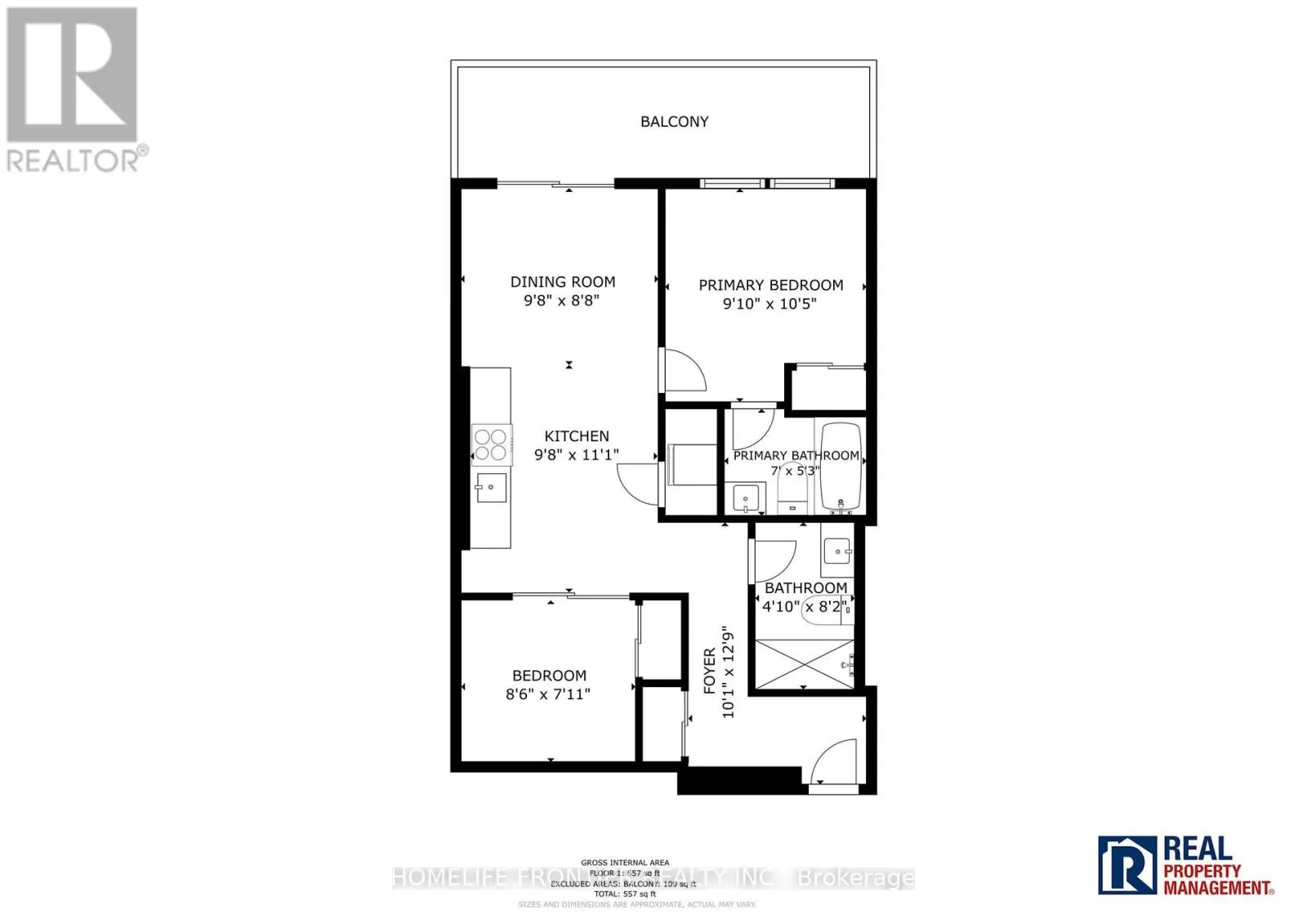 Apartment for rent: 2805 - 950 Portage Parkway, Vaughan, Ontario L4K 0J7