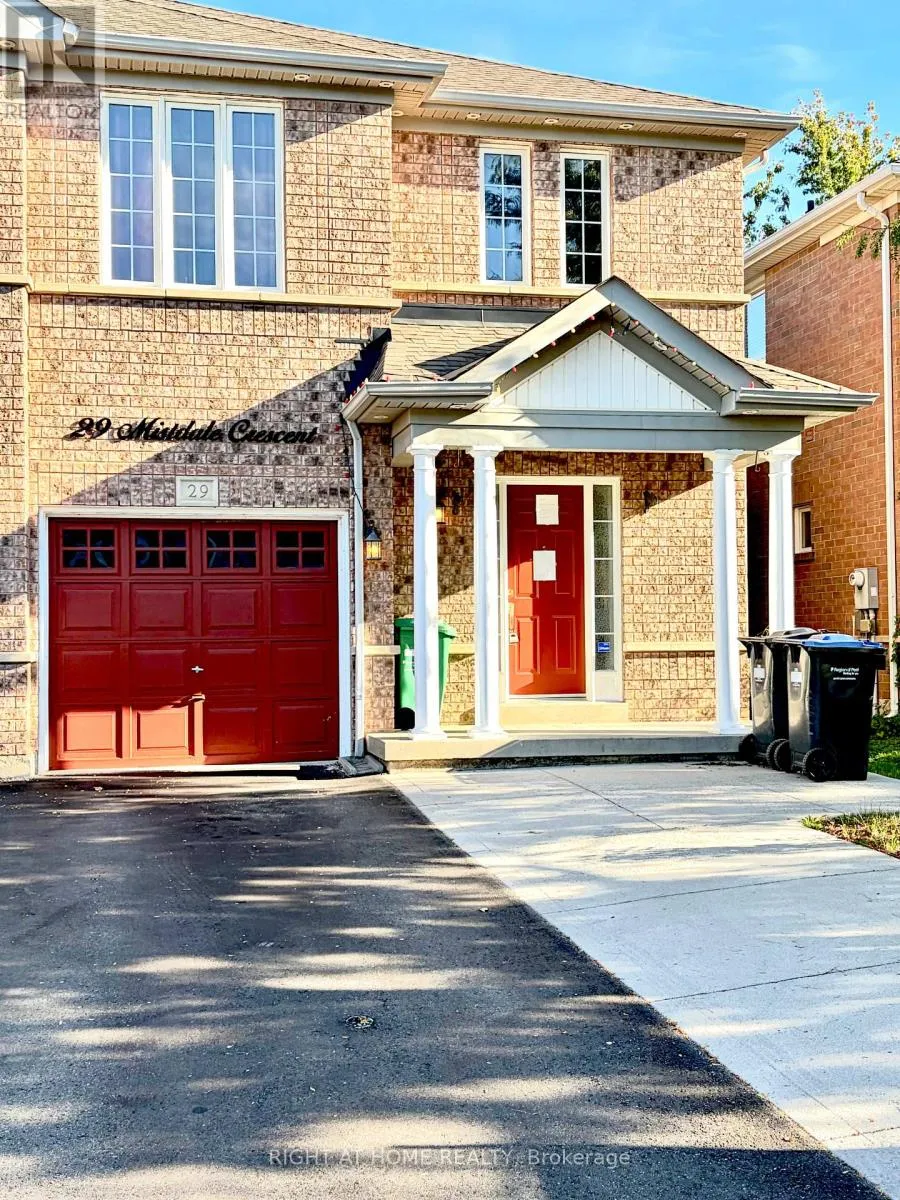 House for rent: 29 Mistdale Crescent, Brampton, Ontario L7A 1S2