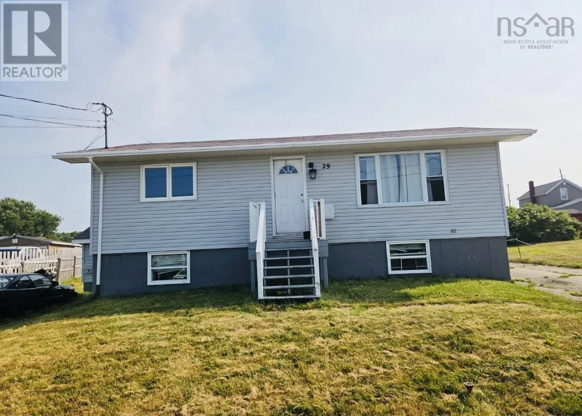 Duplex for rent: 29 Roost Street, Glace Bay, Nova Scotia B1A 5K1