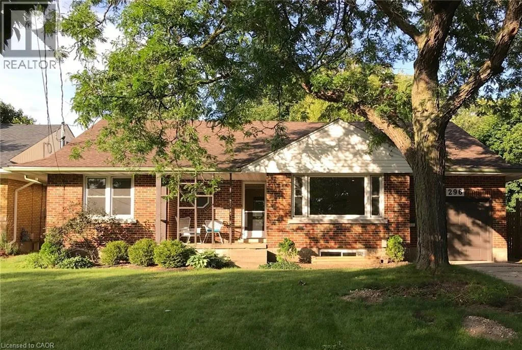 Duplex for rent: 296 Dumfries Avenue, Kitchener, Ontario N2H 2E8