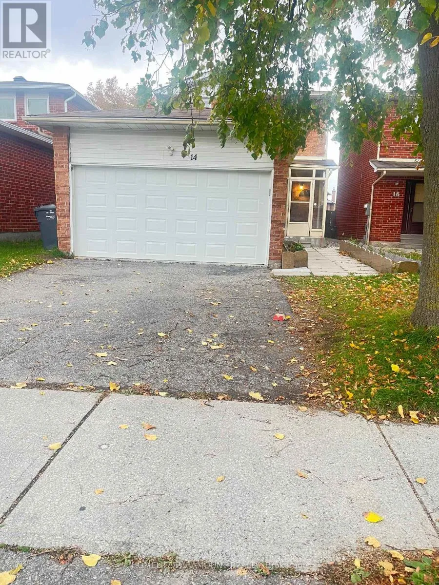 House for rent: 2nd Floor - 14 Mcgraw Avenue, Brampton, Ontario L6X 3L9