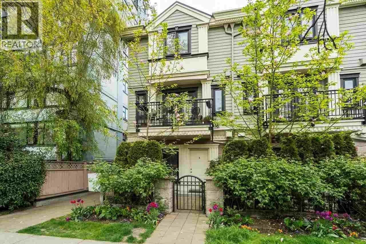 Row / Townhouse for rent: 3 1135 Barclay Street, Vancouver, British Columbia V6E 1G8