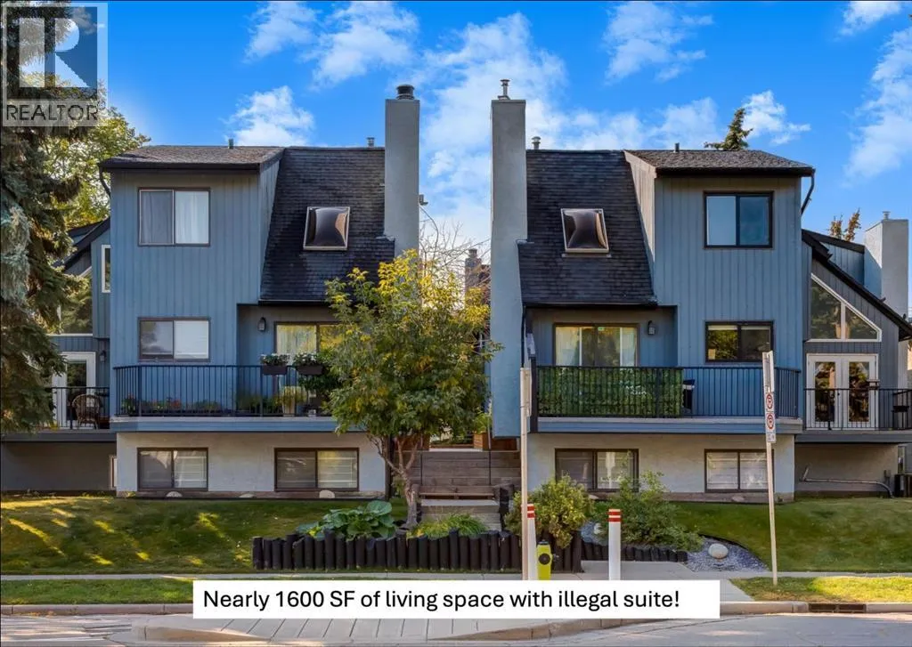 Row / Townhouse for rent: 3, 123 13 Avenue Ne, Calgary, Alberta T2E 1B5