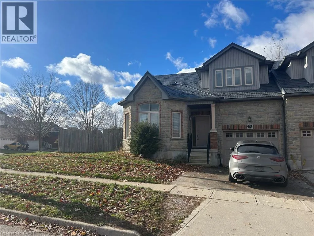 Row / Townhouse for rent: 3 Booty Lane, Cambridge, Ontario N1R 8P5