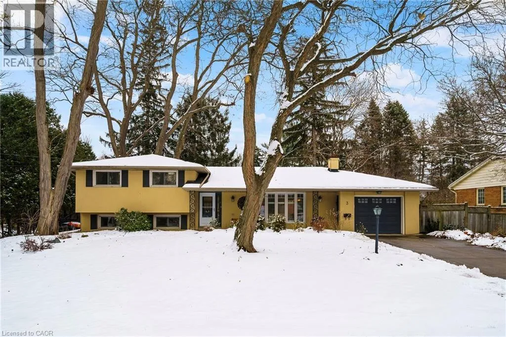 House for rent: 3 Hatfield Place, Dundas, Ontario L9H 4J7