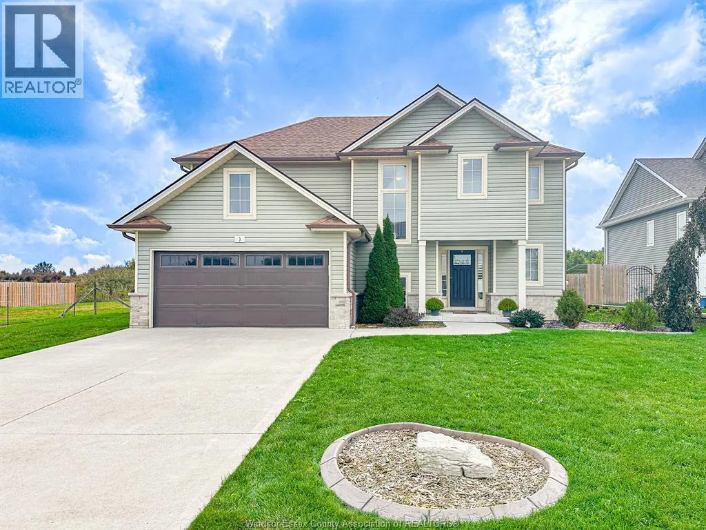 House for rent: 3 Joaney Lane, Cottam, Ontario N0R 1B0