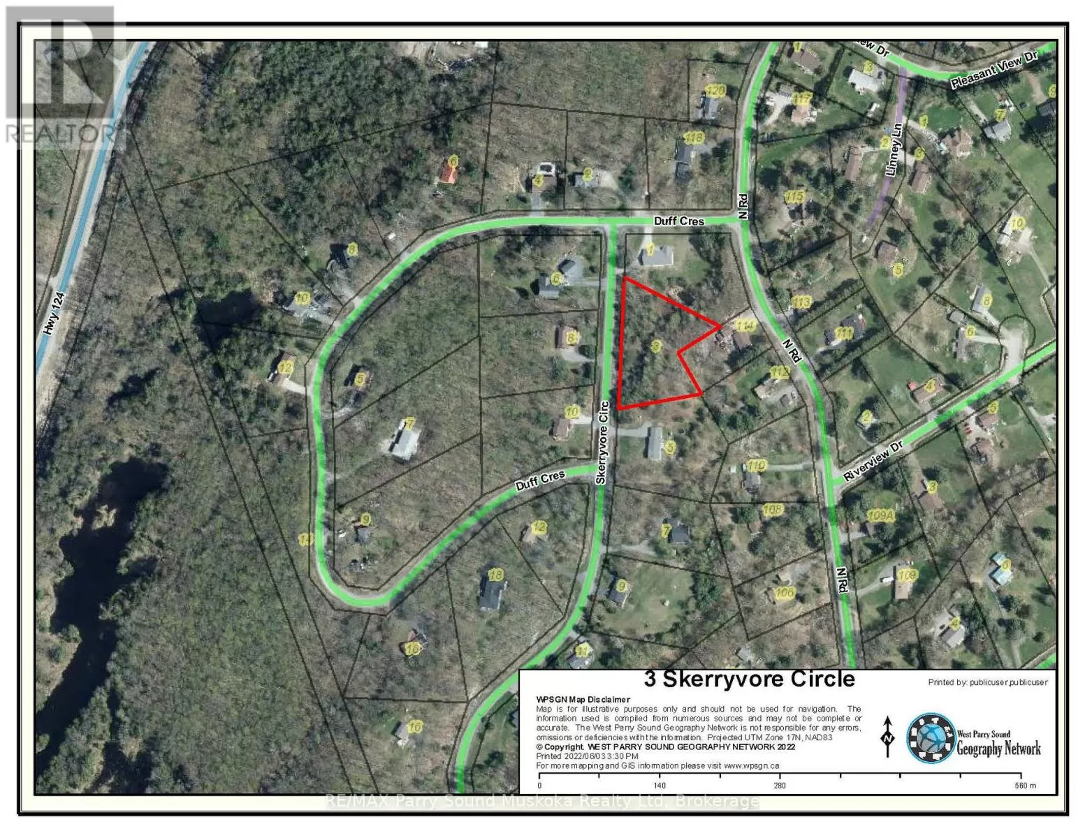 3 Skerryvore Circle, McDougall, Ontario P2A 2W9