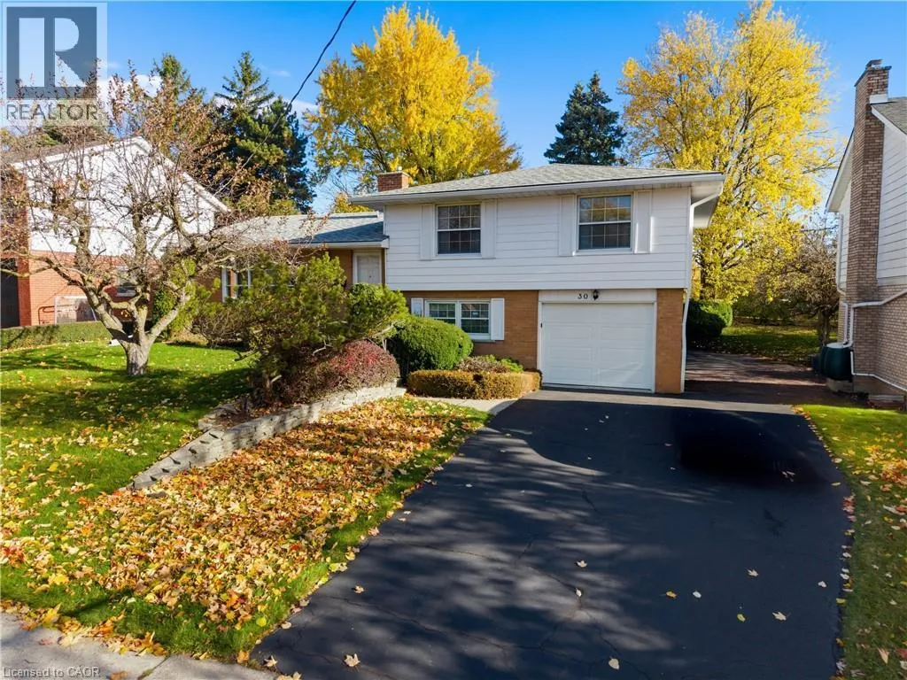 House for rent: 30 Thornridge Crescent, Kitchener, Ontario N2M 4W1