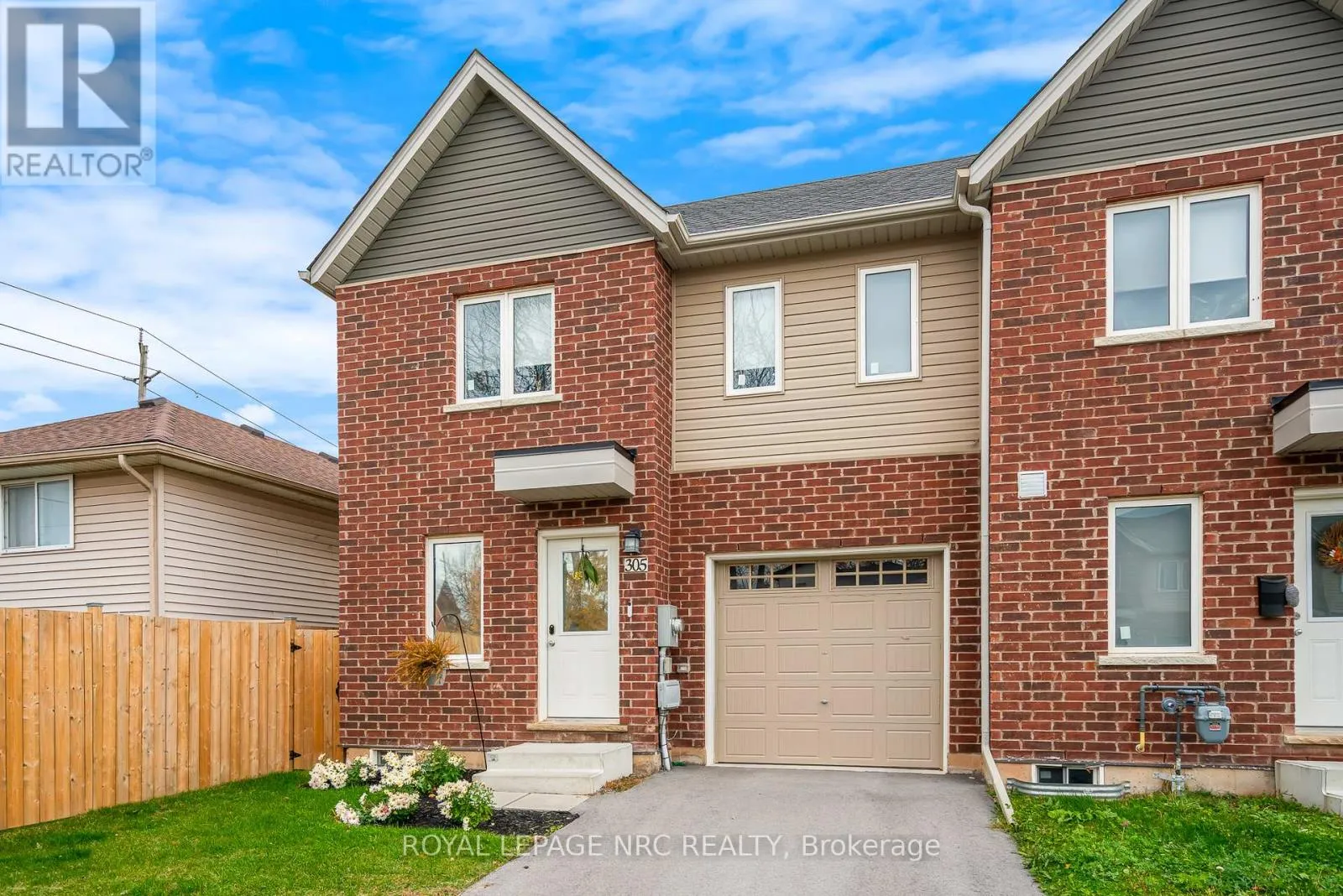 Row / Townhouse for rent: 305 Chaffey Street, Welland, Ontario L3B 0K5