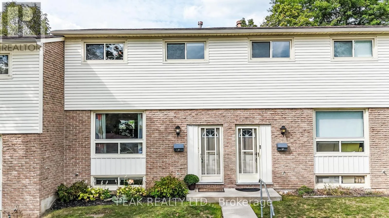 Row / Townhouse for rent: 31 - 165 Green Valley Drive, Kitchener, Ontario N2P 1K3