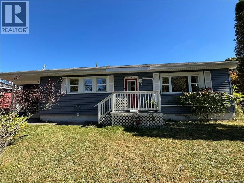 House for rent: 31 Barbara Crescent, Saint John, New Brunswick E2J 2K8