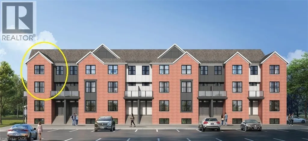 Row / Townhouse for rent: 31 Mill Street Unit# 2, Kitchener, Ontario N2G 2Y2