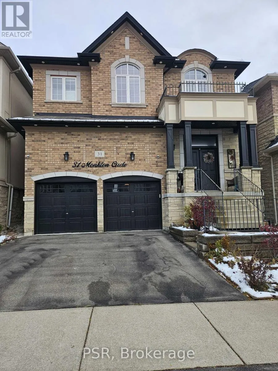 House for rent: 31 Monkton Circle, Brampton, Ontario L6Y 0X7