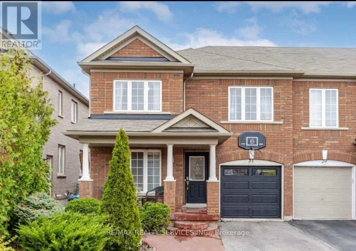 House for rent: 31 Quailvalley Drive, Brampton, Ontario L6R 0N4