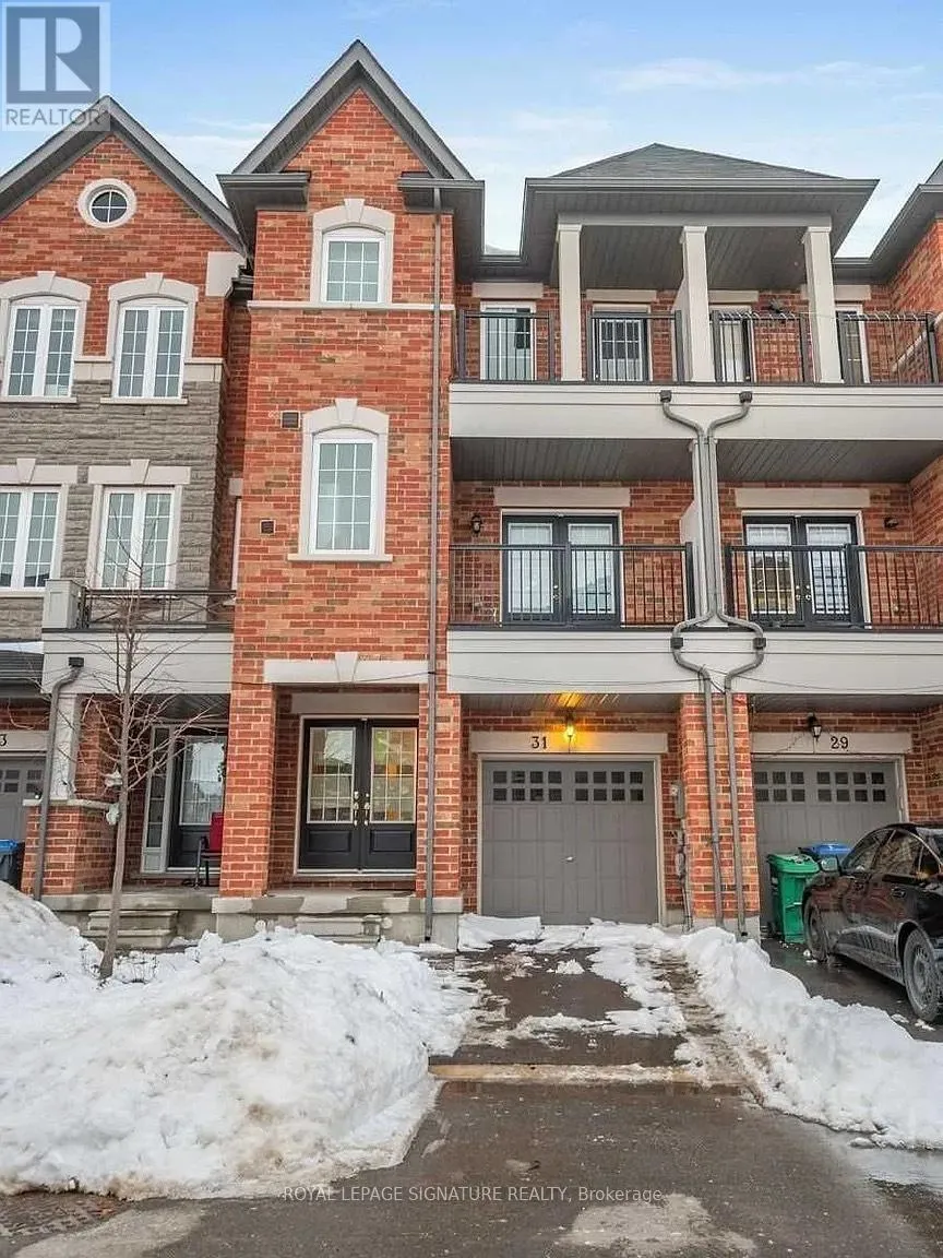 Row / Townhouse for rent: 31 Shiff Crescent, Brampton, Ontario L6Z 0H6