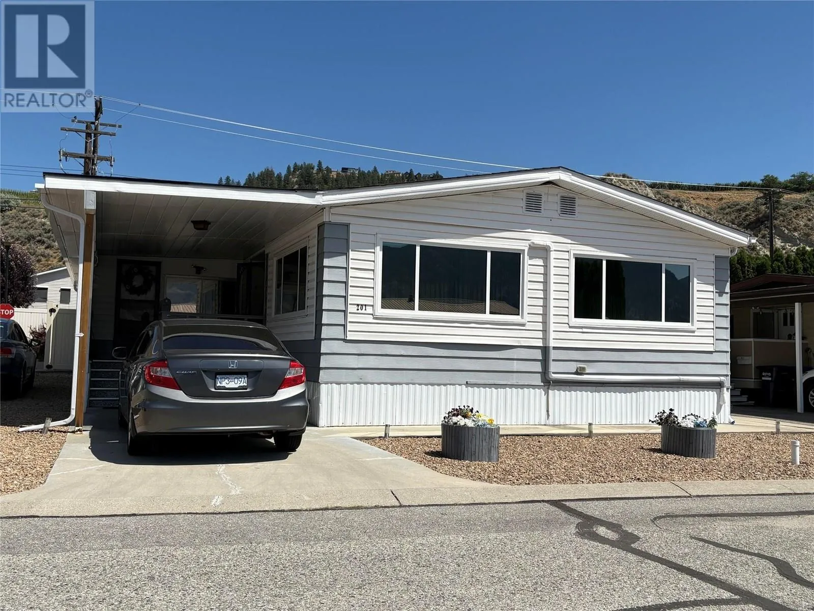 Manufactured Home for rent: 3105 South Main Street Unit# 201, Penticton, British Columbia V2A 5G6