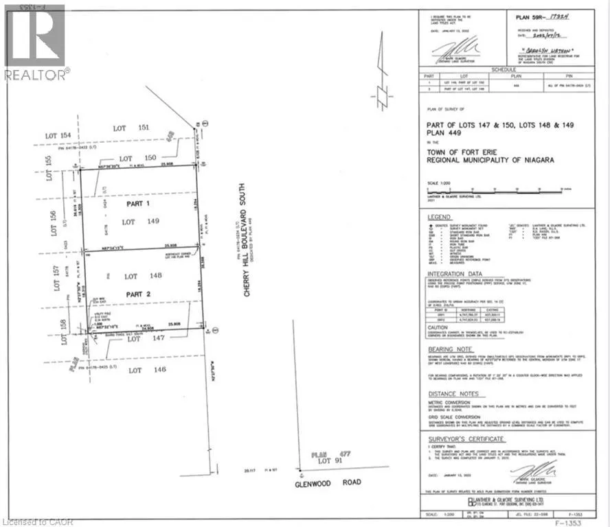 313 Cherryhill Boulevard S Unit# Lot 1, Niagara Falls, Ontario L0S 1B0