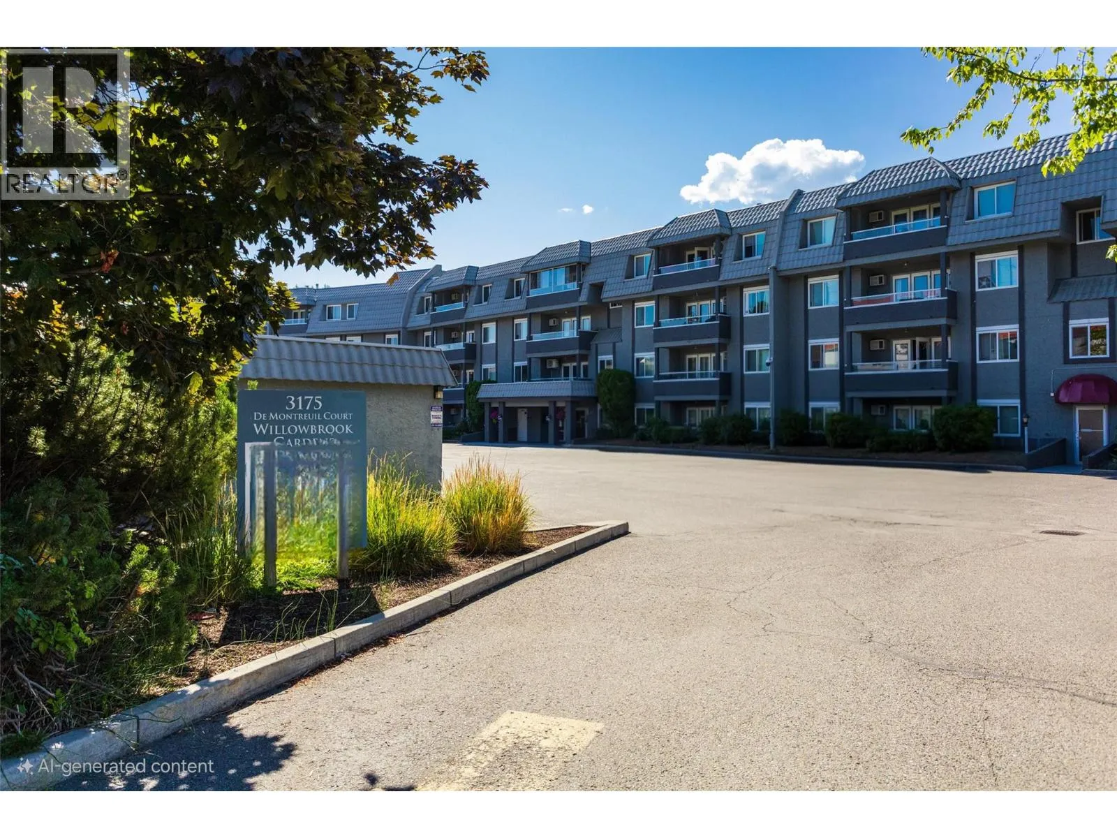 Apartment for rent: 3175 De Montreuil Court Unit# 314, Kelowna, British Columbia V1W 3X2