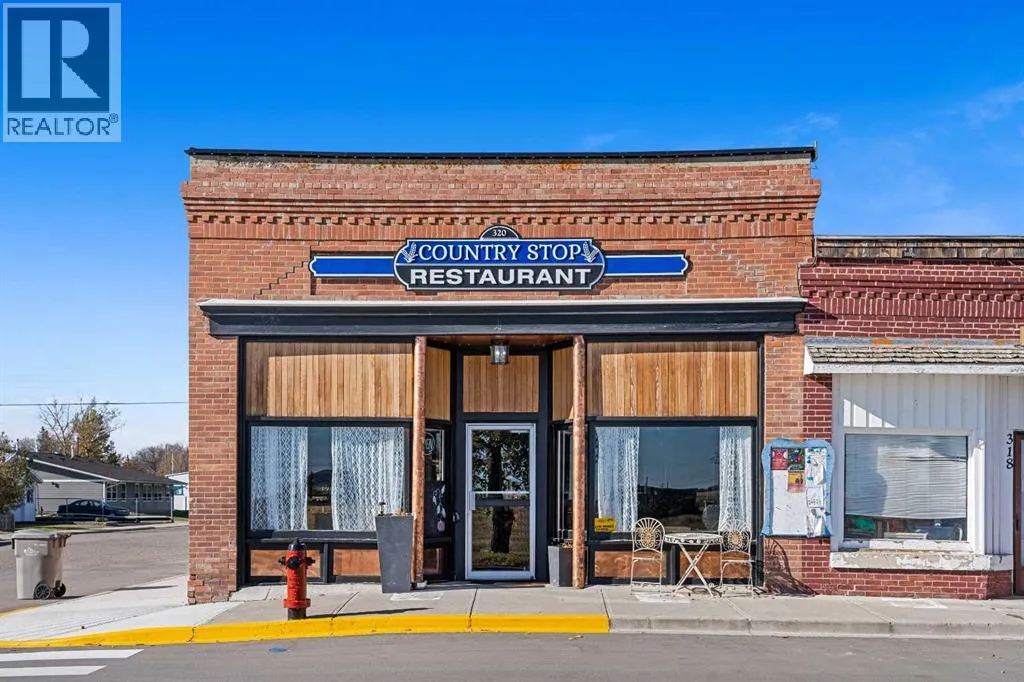 Commercial Mix for rent: 320 Railway Avenue, Granum, Alberta T0L 0A2