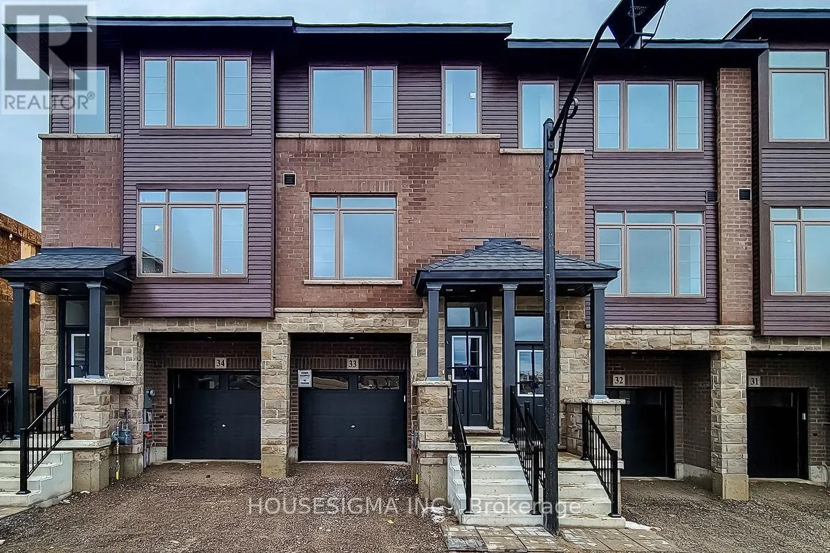 Row / Townhouse for rent: 33 - 61 Soho Street, Hamilton, Ontario L8J 0M6
