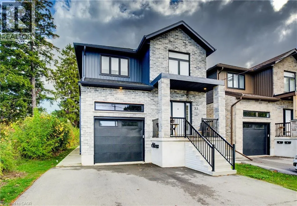 House for rent: 33 Second Avenue Unit# A, Kitchener, Ontario N2C 1N4