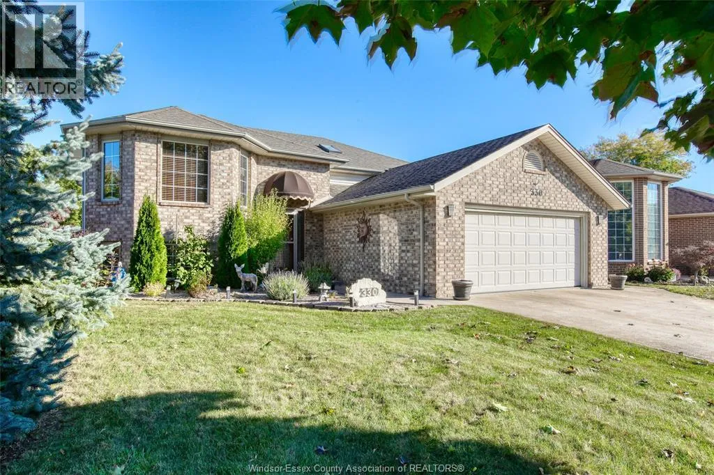 House for rent: 330 Cedar Ridge Avenue, Amherstburg, Ontario N9V 3W9