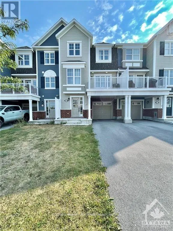 Row / Townhouse for rent: 339 Pumpkinseed Crescent, Ottawa, Ontario K2J 6K1