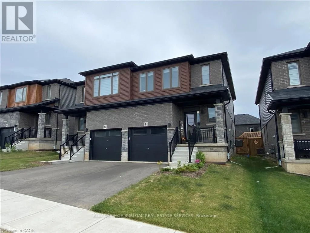 House for rent: 34 Baker Lane, Brant, Ontario N3L 0J7